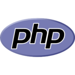 php website design & development language logo