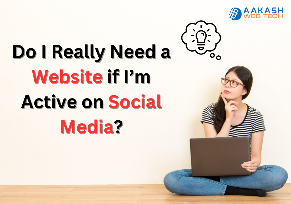 do i really need a website if i am active on social media